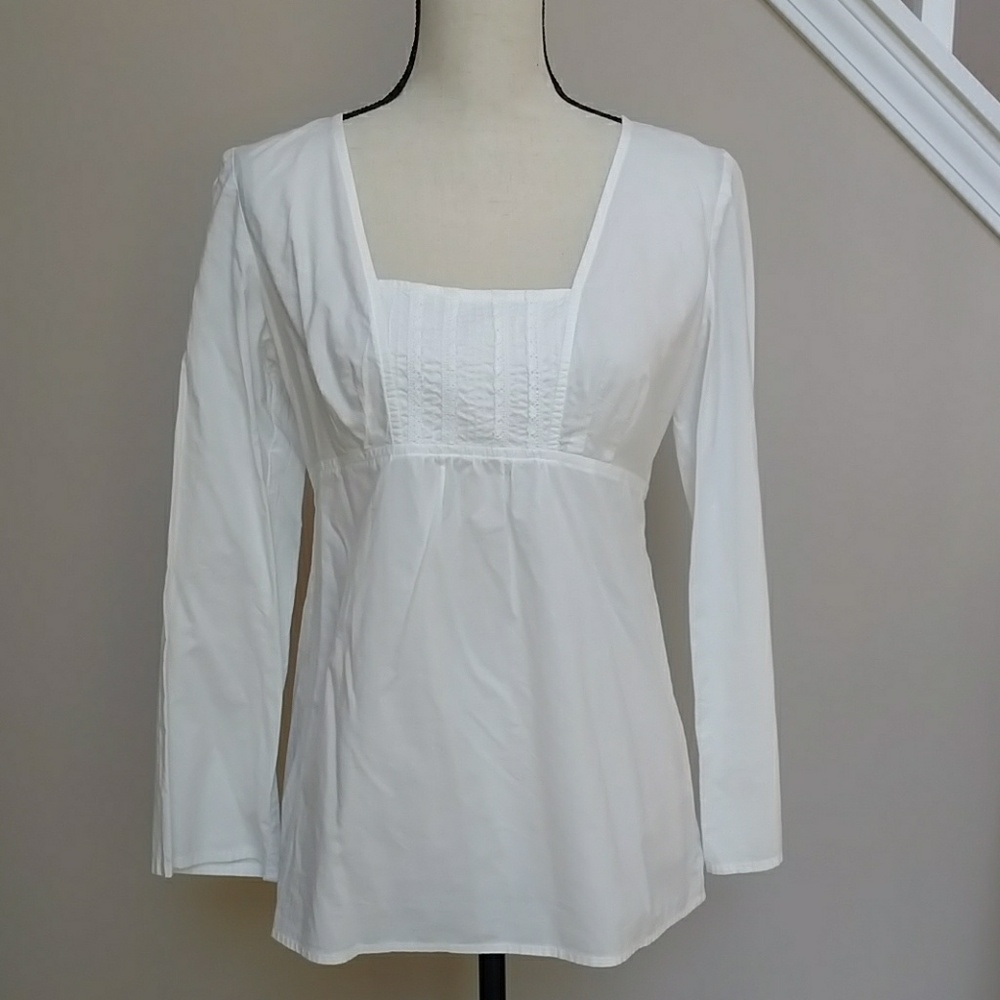 Loft White Blouse